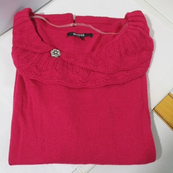 Lot of 3 Assorted Ladies Sweaters Tops Pullovers Bundle Size Large - Picture 2 of 9